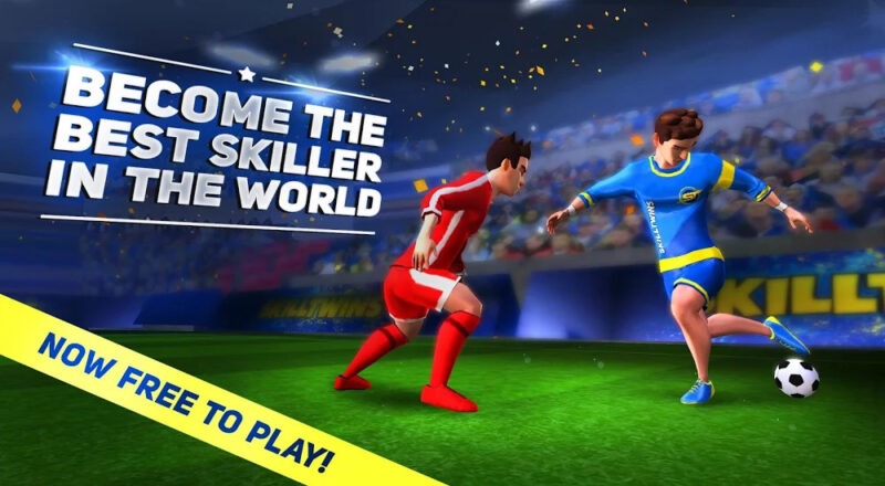 SkillTwins 2 Soccer Game Dinheiro Infinito-falmingapk