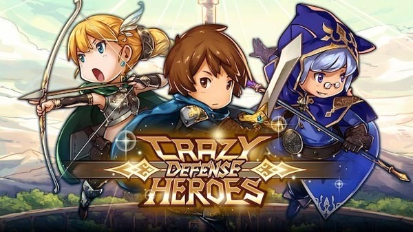 Crazy Defense Heroes apk mod dinheiro infinito 2021