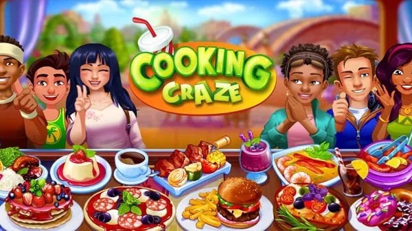 Cooking Craze apk mod dinheiro infinito 2021