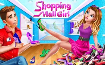 shopping mall girl apk mod game